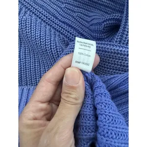 Marine Layer Sweater Womens Small Purple Crop Cardigan V Neck Knit Pullover thumbnail 4