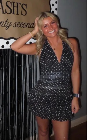 Polka dot set Black Size XS thumbnail 1