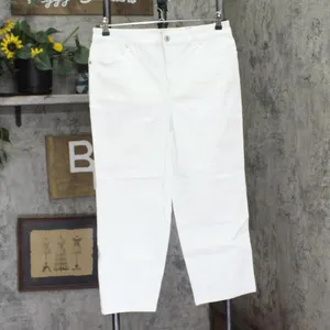 NWT Style & Co Womens High Rise Cropped Jeans White 12 thumbnail 4