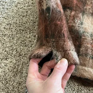 Banana Republic Checkered Wool + mohair Vest thumbnail 8