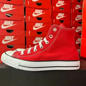 Converse Women's Red Trainers thumbnail 3