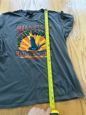 Hillbilly Harley-Davidson Women's Large 2021 Gatlinburg TN Graphic Tee Dog‎ thumbnail 7