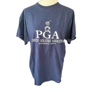 Fruit of the Loom PGA (Pathetic Golfers Association) Navy Blue Graphic T-Shirt Size L thumbnail 3