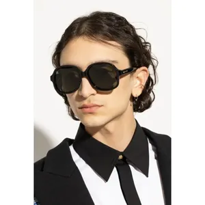 NWOT Valentino VLS 177 Black Oversized Square Sunglasses‎ Unisex Luxury thumbnail 10