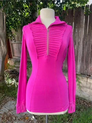 Lululemon Run: Your Heart Out Pullover Paris Pink running training gym active 4 thumbnail 3