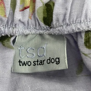 Two Star Dog Purple 100% Linen Floral Midi Skirt Medium Made in USA Cottagecore thumbnail 6