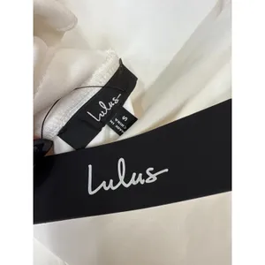 NWT Lulus Moments to Remember White Sleeveless Wide-Leg Cutout Jumpsuit Classy S thumbnail 10