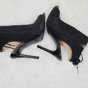Shoe Republic open to ankle lace up heels sz 8 thumbnail 5