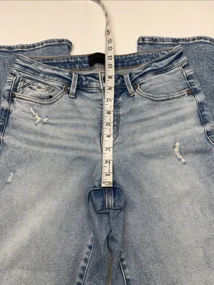 Buckle Light Blue Distressed Wide-Leg Relaxed Jeans thumbnail 6