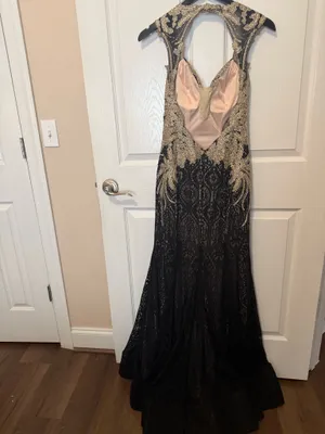 Ellie Wilde Prom Dress Black thumbnail 2