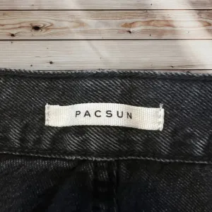 PacSun Women's Size‎ 23 Black Distressed Ultra High Waisted Slim Jeans thumbnail 6