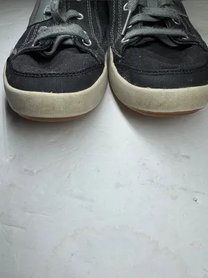 Merrell Rant Fashion low top Sneaker Black Gray Canvas Leather 8 casual gorpcore thumbnail 3