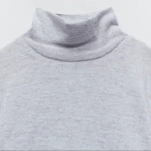 Zara light grey turtle neck cropped top thumbnail 5