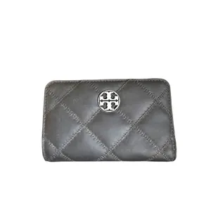TORY BURCH Willa Quilted Matte Wallet Black thumbnail 3