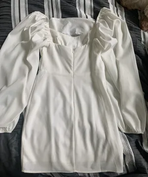 Princess Polly Lillie Long Sleeve Mini Dress in White thumbnail 3