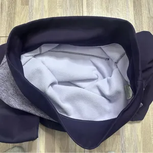 Nike Women's Deep Purple Therma-Fit Hoodie with Front Pouch Size Large thumbnail 11