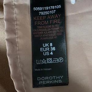Dorothy Perkins Petite Sleeveless Blazer Dress Camel Tan Double Breasted US‎ 4 thumbnail 7