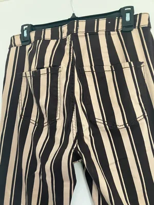 Shyanne Striped Flare Jeans thumbnail 3