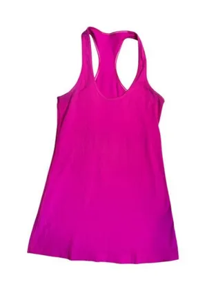 Lululemon Racerback Tank Top Pink Size 4 Womens Athletic Wear/fair condition thumbnail 1