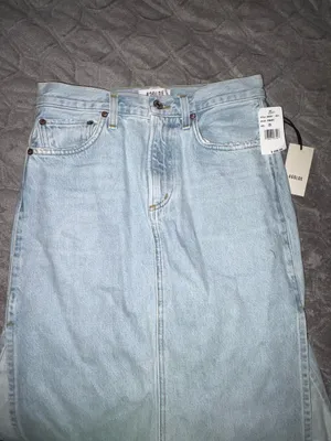 Agolde denim skirt  thumbnail 4