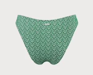 BERLOOK Green Geometric Textured Cut Out TOP AND BOTTOM 03 thumbnail 8