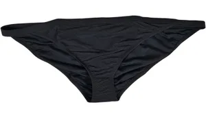 J. Crew Ribbed-trim hipster full-coverage‎ bikini bottom Black 3X NWT thumbnail 1