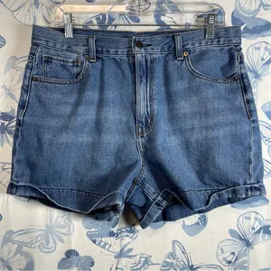 American Eagle outfitters Mom shorts SZ 14 thumbnail 2