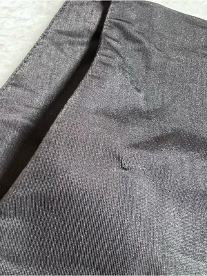 Zara Black Satin Halter Strappy Crop Top Medium thumbnail 9