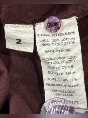 Ulla Johnson Kesia Mini Dress 2 Purple Long Sleeve Fall Feminine Whimsy Chic thumbnail 12