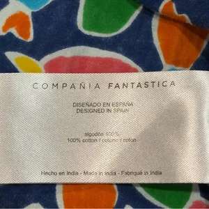 Compania Fantastica Cotton Poplin Swimming With The Fish Sleeveless Dress Large thumbnail 8