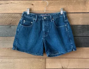Silver-jeans-co Women's Blue and Navy Shorts thumbnail 1