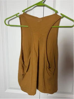 PINK Brown Tank Top M Size M thumbnail 2