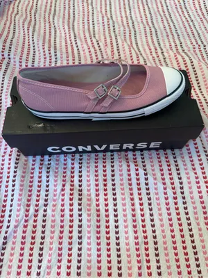 Converse Chuck Taylor All Star Dainty Mary Janes Size 9.5 thumbnail 2