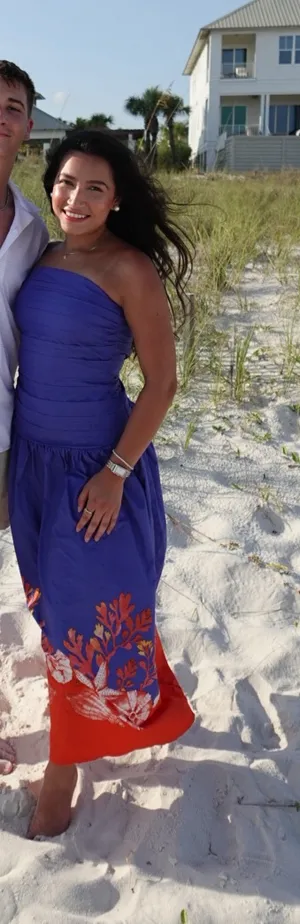 Blue Maxi Dress thumbnail 3