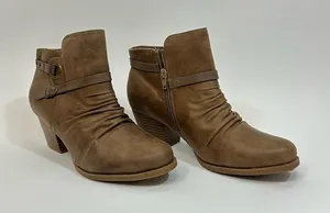 Yuu Tan leather Ankle Boots with Buckle Detail size 9M thumbnail 1