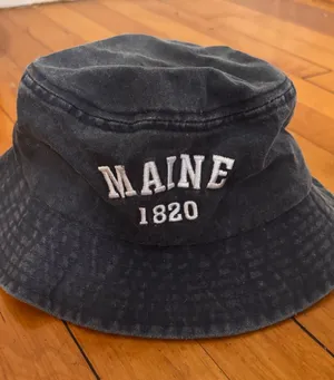 Maine 1820 Embroidered Washed Bucket Hat thumbnail 1