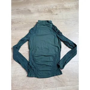 EUC Womens No Turning Back Top Intimantely Free People hunter green USA made M/L thumbnail 2
