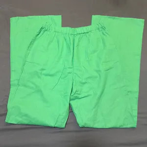 Commense Oversized Linen Tied Two Piece Pants Set in Green Size Small thumbnail 3