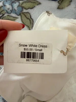 white mini dress thumbnail 4