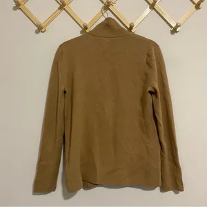 J. Crew Tan Single Button Sweater Blazer size Small thumbnail 8