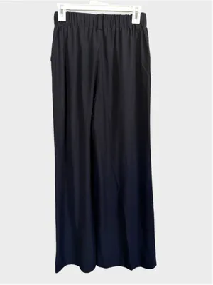 Size S (Reg) Halara High Waisted Plicated Side Pocket Wide Leg Waffle Work Pants thumbnail 2