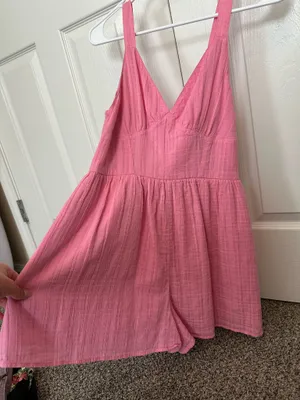 American Eagle Pink Romper thumbnail 2