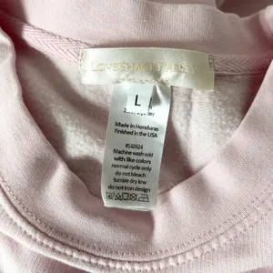 LoveShackFancy x First Port NYC Pickleball Graphic Sweatshirt Pink Size Large thumbnail 6