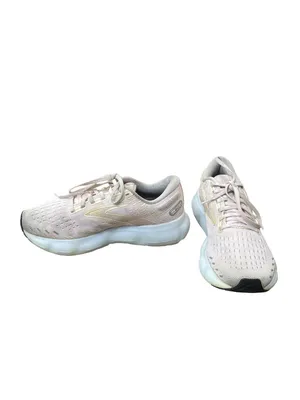 Brooks Glycering 20 womens pink white walking running sneakers sz 8 SKU 10-574 thumbnail 2