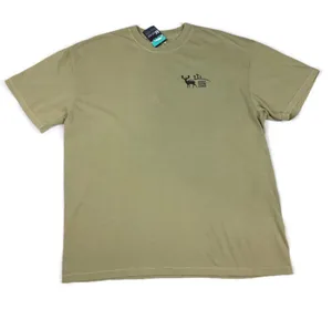 Men’s Comfort Colors Deer Hunting Lodge Cotton T-Shirt XL NEW! thumbnail 1