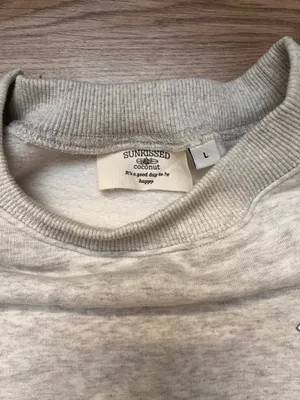 Sunkissed coconut crewneck sweatshirt Gray Size L thumbnail 3