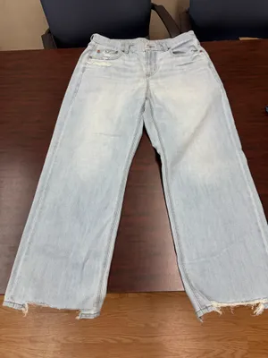American Eagle Stretch Curvy Straight Jeans Size 12 Short thumbnail 1