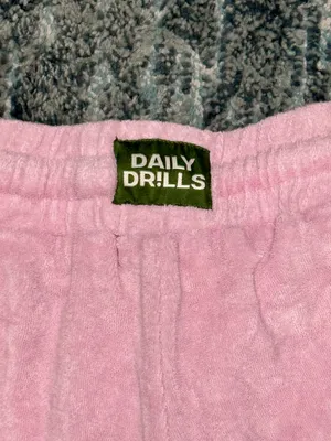Daily Drills Terry Cloth Shorts M/L Taffy thumbnail 4