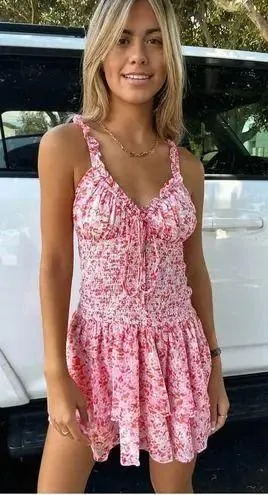 Isabelle’s Cabinet Red Floral Dress thumbnail 5