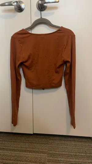 Garage Burnt Orange Long Sleeve Top thumbnail 2